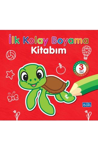 İlk Kolay Boyama Kitabım – 3 Yaş Üzeri