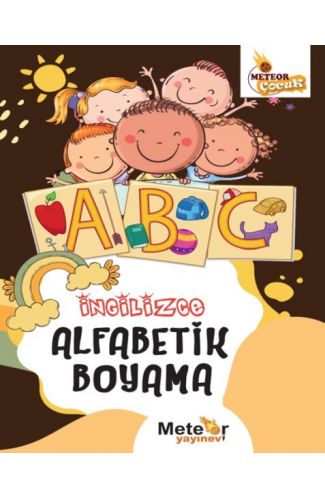 İngilizce Alfabetik Boyama Kitabı