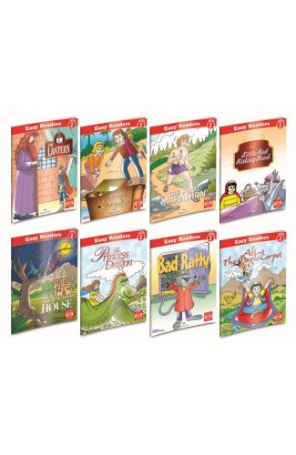 İngilizce Hikaye Seti 8 Kitap - Level-1 Karekod Dinlemeli