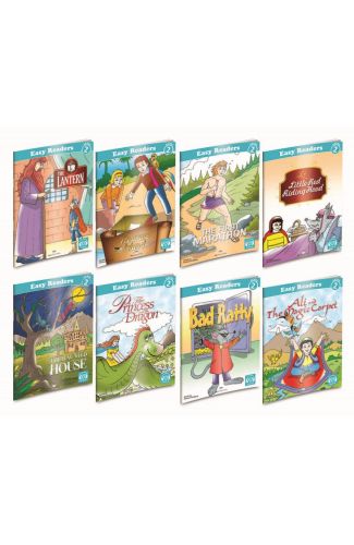 İngilizce Hikaye Seti 8 Kitap - Level-2 Karekod Dinlemeli