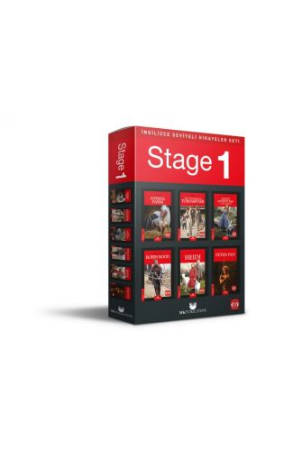 İngilizce Seviyeli Hikayeler Seti - Stage-1