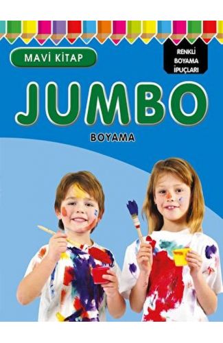 Jumbo Boyama  Mavi Kitap