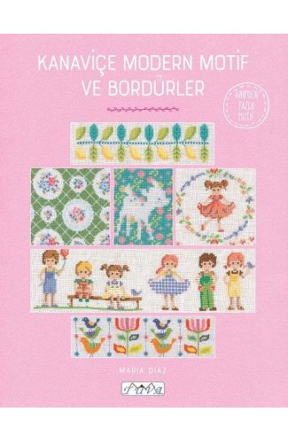 Kanaviçe Modern Motif Ve Bordürler