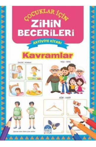 Kavramlar - Çocuklar İçin Zihin Becerileri Aktivite Kitabı