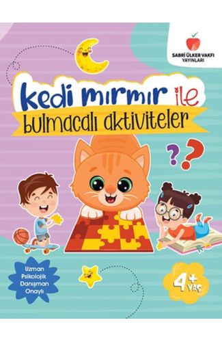 Kedi Mırmır ile Bulmacalı Aktiviteler