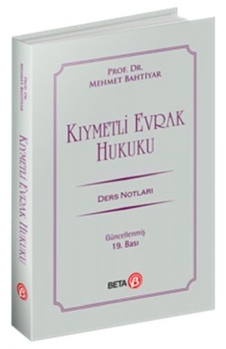 Kıymetli Evrak Hukuku Ders Notları