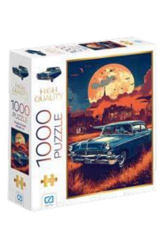 Klasik Araba Puzzle 1000