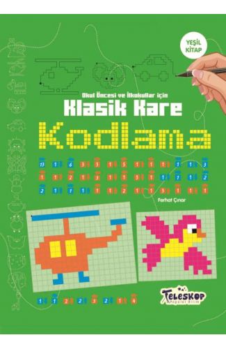 Klasik Kare Kodlama Yeşil Kitap