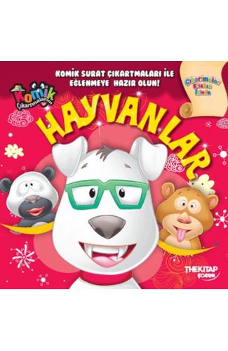 Komik Çıkartmalarım Hayvanlar