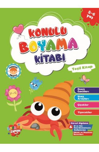 Konulu Boyama - YeşilKitap (5-6 Yaş)