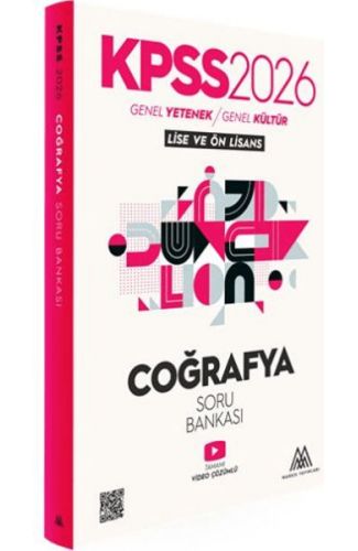 KPSS Coğrafya Soru Bankası 2026