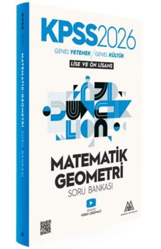 KPSS Matematik - Geometri Soru Bankası 2026