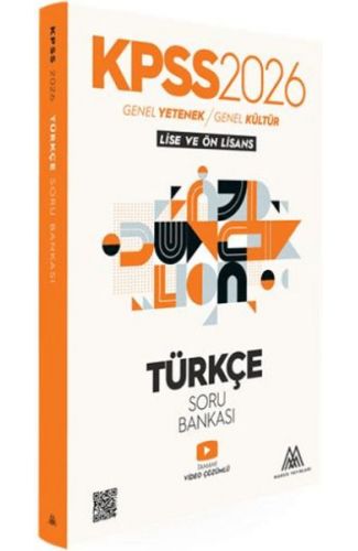 KPSS Türkçe Soru Bankası 2026