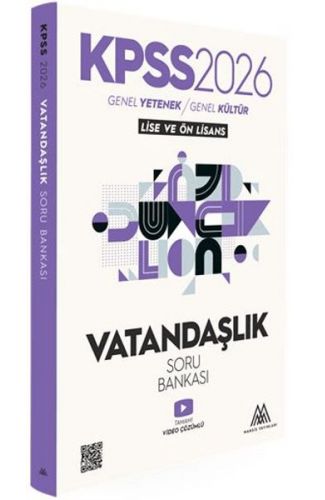 KPSS Vatandaşlık Soru Bankası 2026