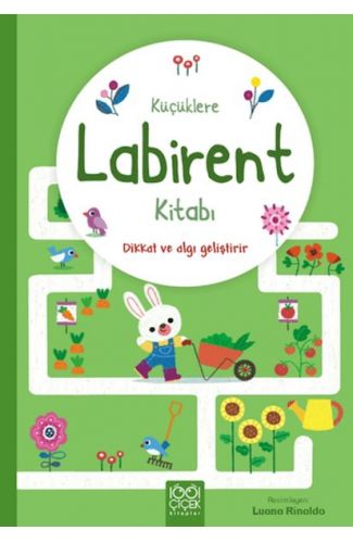 Küçüklere Labirent Kitabı - Dikkat ve Algı Geliştirir