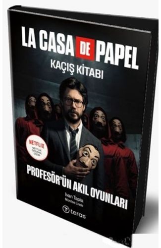 La Case De Papel Kaçış Kitabı - Profesör'ün Akıl Oyunları (Ciltli) (Maske Hediyeli)