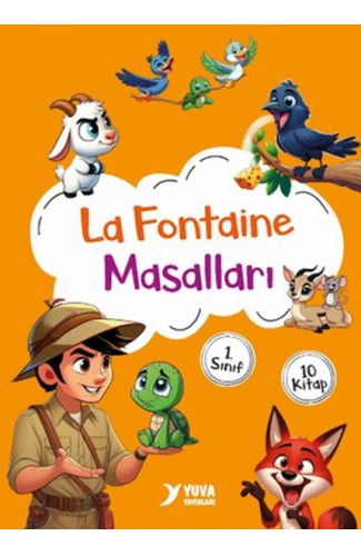 La Fontaine Masalları 1. Sınıf 10 Kitap