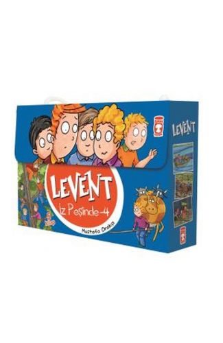 Levent İz Peşinde - 04 Set (5 Kitap Takım)