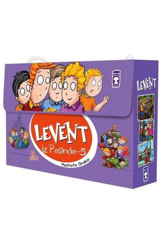 Levent İz Peşinde - 05 Set (5 Kitap Takım)