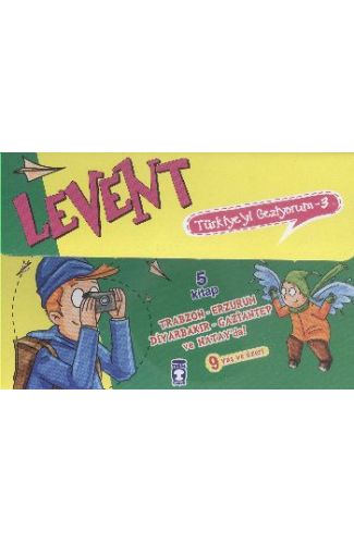 Levent Türkiye'yi Geziyorum - 3 (5 Kitap Takım)