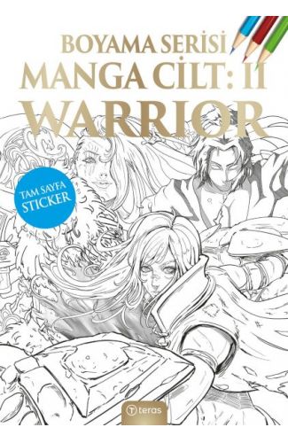 Manga Boyama Cilt II: Warrior