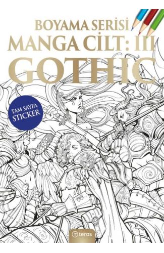 Manga Boyama Cilt III: Gothic