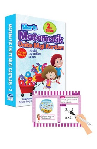 Martı 2.Matematik Ünite Bilgi Kartları