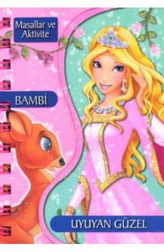 Masallar Ve Aktivite - Bambi / Uyuyan Güzel (Ciltli)