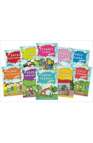 Masallarla Görgü Kuralları - Set ( 10 Kitap )