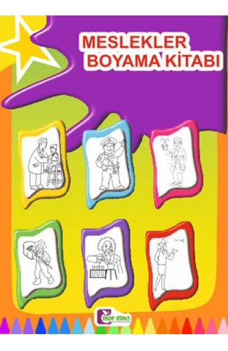 Meslekler Boyama Kitabı