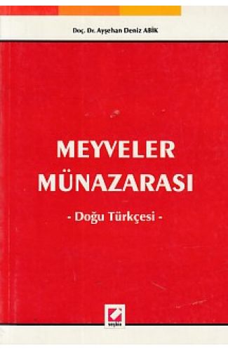 Meyveler Münazarası / Doğu Türkçesi