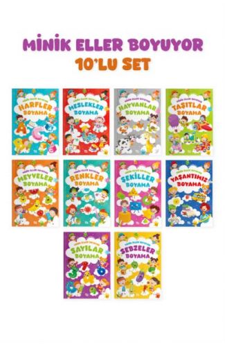Minik Eller Boyuyor – 10 Kitaplık Set (Örnek Resimli)