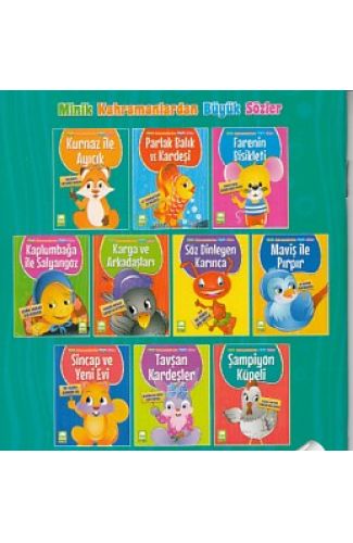 Minik Kahramanlardan Büyük Sözler Serisi (10 Kitap Takım)