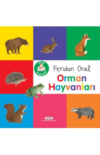 Minik Kitaplarım – Orman Hayvanları
