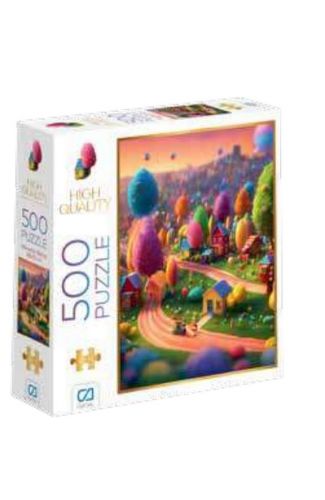 Minyatür Bahçe Puzzle 500
