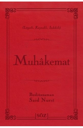 Muhakemat (Büyük Boy - İki Renkli)
