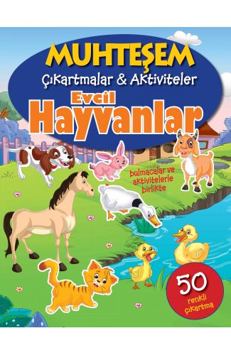 Muhteşem Çıkartmalar ve Aktiviteler - Evcil Hayvanlar