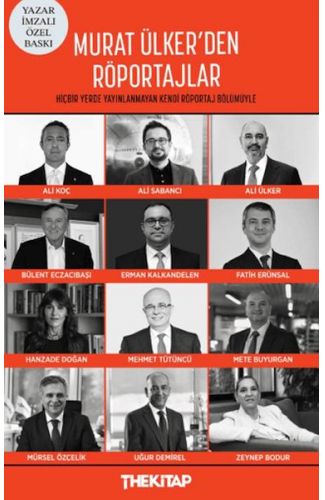 Murat Ülker’den Röportajlar (Ciltli)