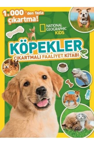 National Geographic Kids Köpekler Çıkartmalı Faaliyet Kitabı