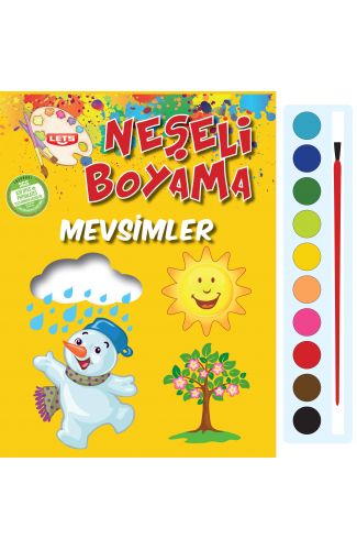 Neşeli Boyama - Mevsimler