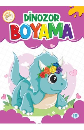 Neşeli Dinozor Boyama