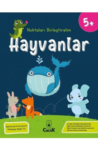 Noktaları Birleştirelim - Hayvanlar +5 Yaş