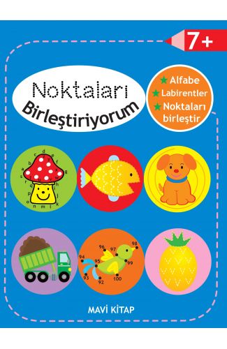 Noktaları Birleştiriyorum -  Mavi Kitap +7 Yaş