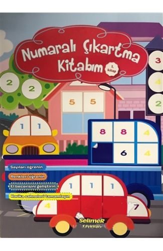 Numaraları Çıkartma Kitabım (4 Kitap Takım)