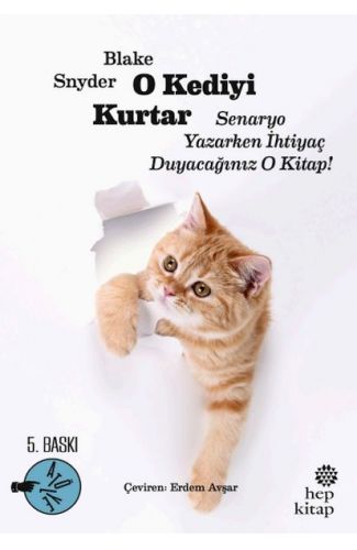 O Kediyi Kurtar: Senaryo Yazarken İhtiyaç Duyacağınız O Kitap!