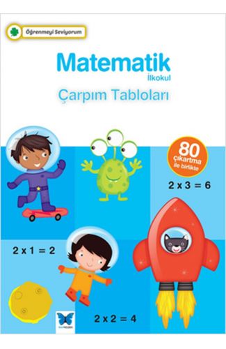 Öğrenmeyi Seviyorum - Matematik İlkokul Çarpım Tabloları