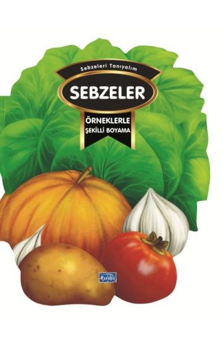 Örneklerle Şekilli Boyama – Sebzeler