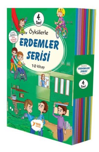 Öykülerle Erdemler Serisi 4.Sınıflar 10 Kitap