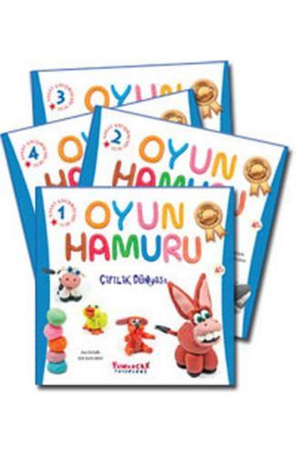 Oyun Hamuru Eğitim Seti (4 Kitap)