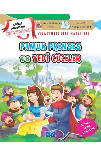 Pamuk Prenses ve Yedi Cüceler - Çıkartmalı Peri Masalları